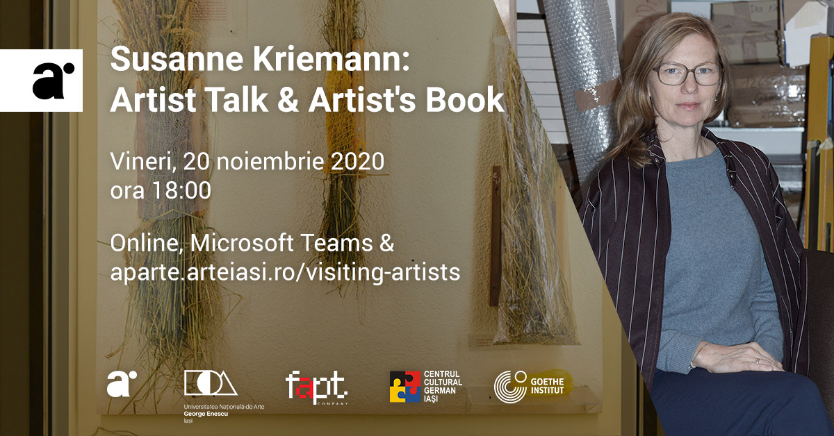 Susanne Kriemann: Artist Talk & Artist's Book